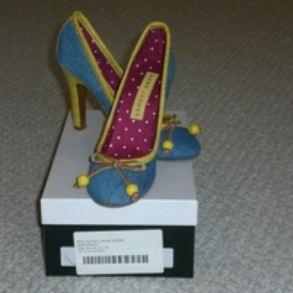 Marc by Marc Jacobs Jeans Denim & Leather Pumps